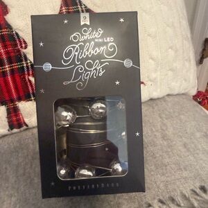 NWTs Pottery Barn white mini LED lights 9 feet